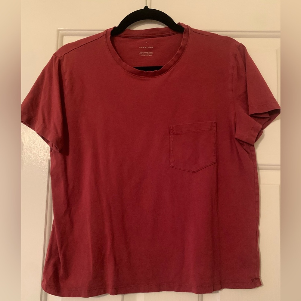Everlane Rust Short Sleeve Tee